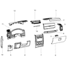 2012 Jeep Liberty Glove Box Diagram - 1KE74VT9AB
