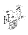 Jeep Compass Window Motor Diagram - 68302551AB