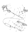 Dodge Ram 2500 Catalytic Converter Diagram - 5018794AB