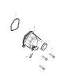 Chrysler Thermostat Diagram - 5080258AA