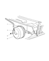 Dodge Ram 1500 Brake Booster Diagram - 5183885AA