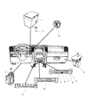 Jeep Commander Brake Light Switch Diagram - 56054001AB