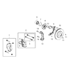 Ram ProMaster 2500 Brake Caliper Diagram - 68230103AB