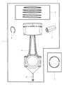 Jeep Commander Piston Ring Set Diagram - 68046210AA