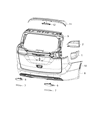 Chrysler Back Up Light Diagram - 68229028AA