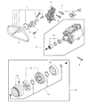 Chrysler A/C Compressor Cut-Out Switches Diagram - MR201694