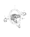 Chrysler Voyager Steering Wheel Diagram - 6EQ07DX9AB