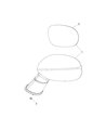 2020 Dodge Challenger Car Mirror Diagram - 6WA33FHGAA