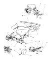 Chrysler Cirrus Accelerator Cable Diagram - 4669916AD