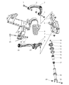 Ram Control Arm Bushing Diagram - 52855113AB