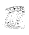 2005 Dodge Magnum Seat Belt Diagram - WU66BD1AC