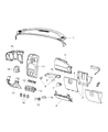Chrysler PT Cruiser A/C Switch Diagram - 55111879AC