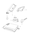 Dodge Charger Transmitter Diagram - 5026676AC