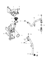 Ram Thermostat Housing Diagram - 68145495AA
