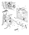 2005 Dodge Ram 3500 Seat Belt Diagram - 5HG321X9AD