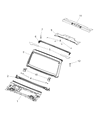 Jeep Gladiator Axle Beam Diagram - 68414251AA