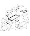Chrysler 200 Air Deflector Diagram - 68231403AA