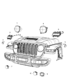 Jeep Side Marker Light Diagram - 68293127AF