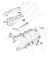 Chrysler Cirrus Intake Manifold Diagram - 4856614AB