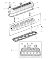 Jeep Wrangler Cylinder Head Diagram - 53010334