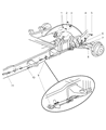 2001 Dodge Ram 3500 Parking Brake Cable Diagram - 52009696AB
