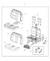 Ram ProMaster 2500 Seat Cushion Diagram - 68237022AA