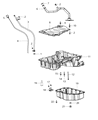 Ram Oil Pan Diagram - 68490044AA