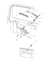 Jeep Cherokee Windshield Wiper Diagram - 55154920AB