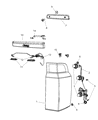 Jeep Commander Tail Light Diagram - 55396459AH