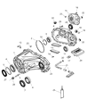 Chrysler Aspen Dipstick Tube Diagram - 5143773AB
