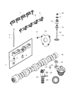 Ram Intake Valve Diagram - 4893164AD