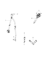 2012 Ram C/V Seat Belt Diagram - ZV901D1AA