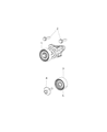 Jeep Belt Tensioner Diagram - 4627158AB