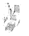 2010 Chrysler Sebring Seat Motor Diagram - 68071150AA
