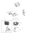 Jeep Cherokee Body Control Module Diagram - 68303100AD