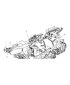 2002 Chrysler PT Cruiser EGR Tube Diagram - 4891207AB