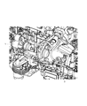 2012 Dodge Journey Starter Motor Diagram - R6029584AA
