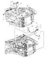 Dodge Dakota A/C Hose Diagram - 55056410AF