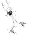 Jeep Grand Cherokee Catalytic Converter Diagram - 5181677AI
