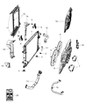 2011 Chrysler 300 Radiator Hose Diagram - 55038183AB