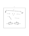 Jeep Compass Fog Light Diagram - 82212955