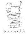 Jeep Cherokee Tail Pipe Diagram - 68388822AA