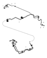 Dodge Durango Brake Line Diagram - 52124725AE