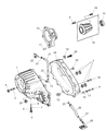 Dodge Durango Transfer Case Diagram - 5080988AA