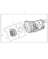Dodge Torque Converter Diagram - RL378429AB