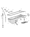 Dodge Sprinter 3500 Dipstick Diagram - 5103962AA