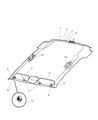 2006 Jeep Liberty Sun Visor Diagram - 5KF88BD1AB