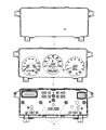 Chrysler PT Cruiser Instrument Cluster Diagram - 4671815AK
