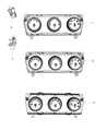 2014 Jeep Wrangler A/C Switch Diagram - 68197433AA