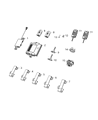 Jeep Compass Transmitter Diagram - 68402750AA
